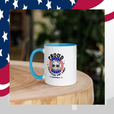 Proud Childless Cat Lady For Kamala Mug