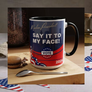 Ridin With Harris, Madam President, Kamala Harris Mug