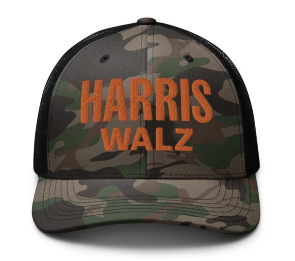 Custom Embroidered Camo Dad Hat