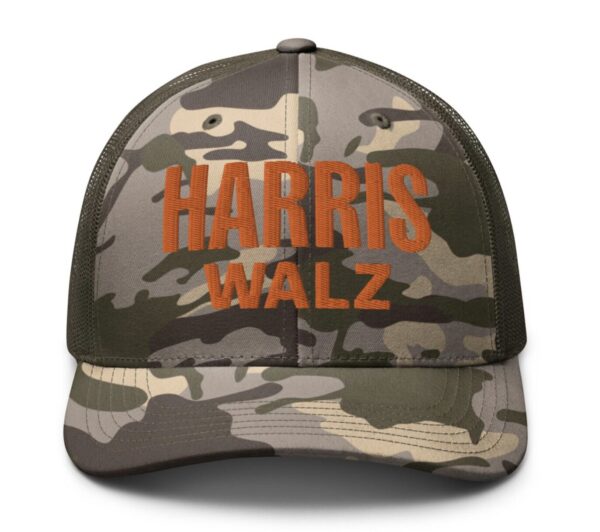 Custom Embroidered Camo Dad Hat