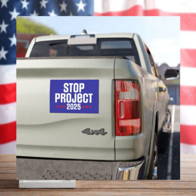 Stop Project 2025 Car Magnets
