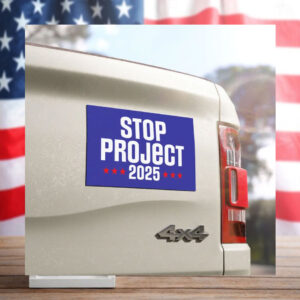 Stop Project 2025 Car Magnets