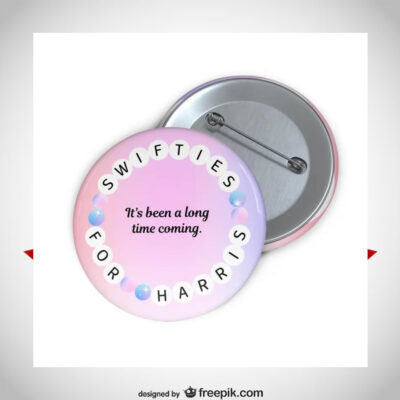 Swifties for Harris Button