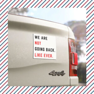 Swifties for Harris - We are Not Going Back - Car Magnet