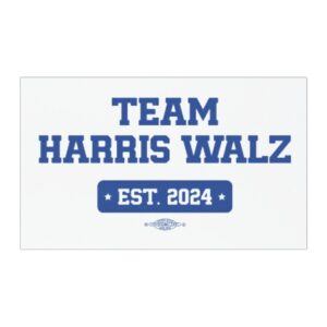 Team Harris Walz EST 2024 Car Magnets