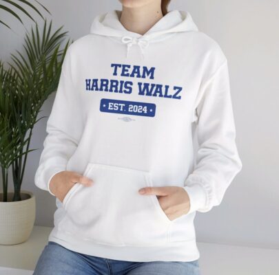 Team Harris Walz EST 2024 Hoodie Shirt