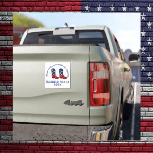 These Boots Are Made For Harris Walz Car Magnet