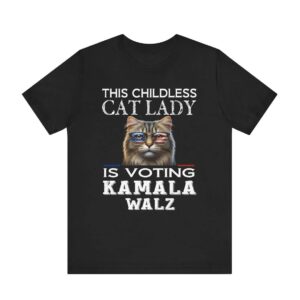 This Cat Lady Is Voting Kamala Walz Shirt