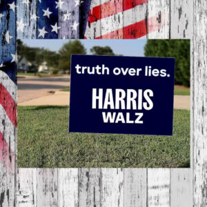 Truth over Lies Harris Yard Sign