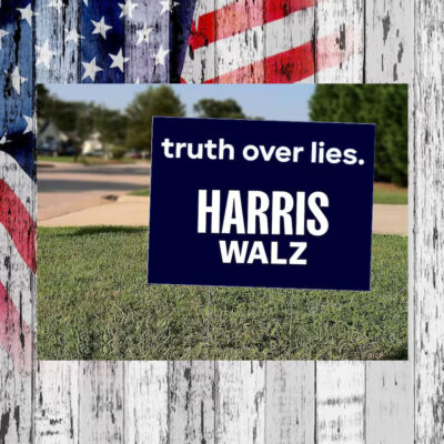 Truth over Lies Harris Yard Sign