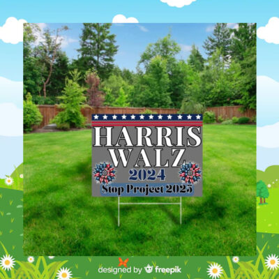 Unique Harris Walz 2024 Yard Signs