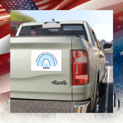 Vote Blue Car Magnet Harris Walz