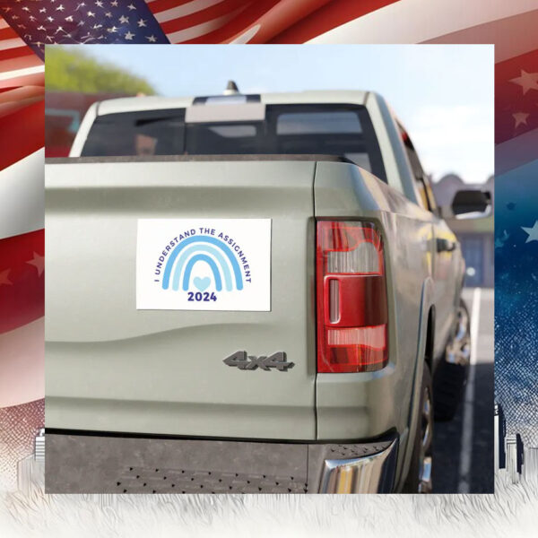 Vote Blue Car Magnet Harris Walz