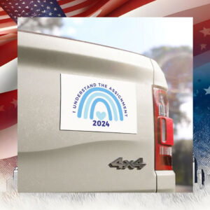 Vote Blue Car Magnet Harris Walz