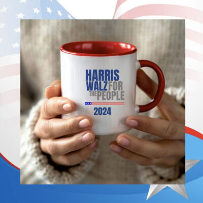 Vote For Harris Walz 2024 Mug, Kamala 2024 Rally