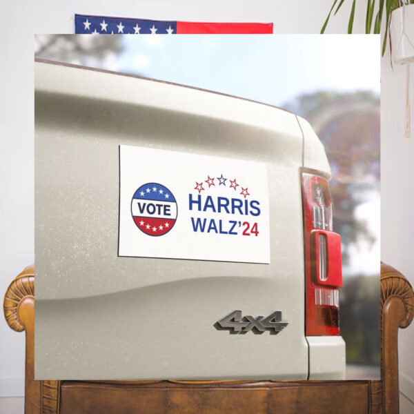 Vote Harras Walz 24 Car Magnets