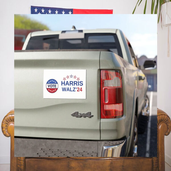 Vote Harras Walz 24 Car Magnets