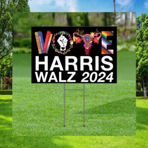 Vote Harris Walz 2024 Vote Yard Signs