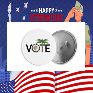 Vote Kamala Harris 2024 Campaign Button