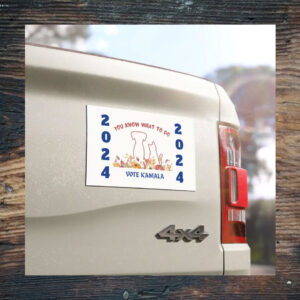 Vote Kamala Harris Car Magnet