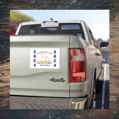 Vote Kamala Harris Car Magnet