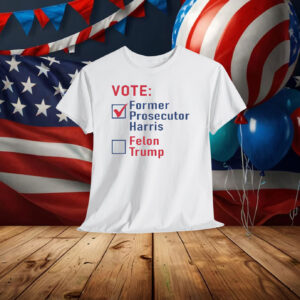 Vote for Harris Shirt, Kamala Harris 2024 Election T-Shirt