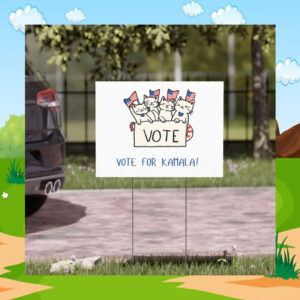 Vote for Kamala Yard Sign