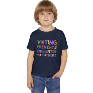 Voting Prevents Unwanted Presidencies Kids Shirt