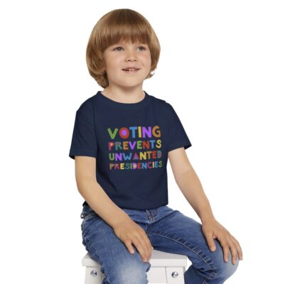 Voting Prevents Unwanted Presidencies Kids Shirt