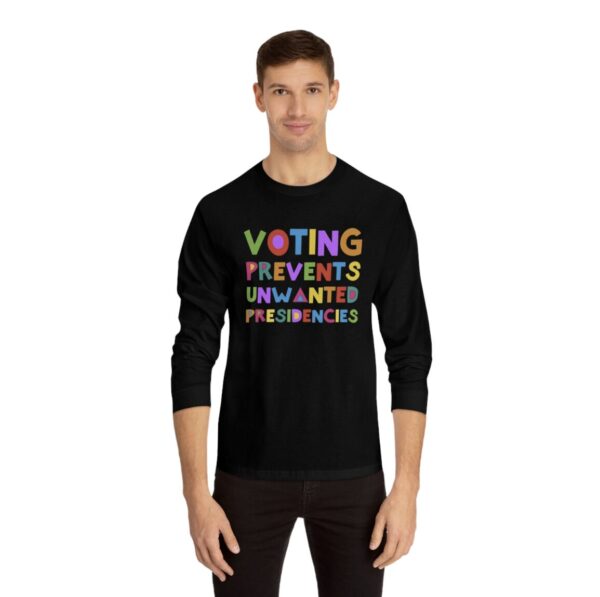 Voting Prevents Unwanted Presidencies Longsleeve