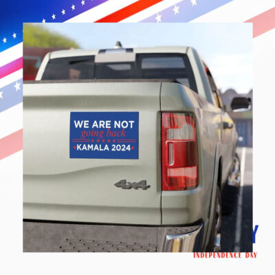 We Are Not Going Back Car Magnets