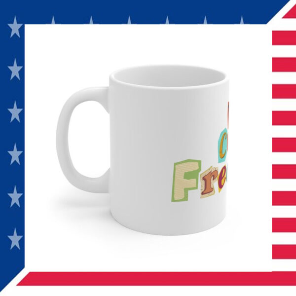 We Choose Freedom Ceramic Mug, Kamala 2024 Mug
