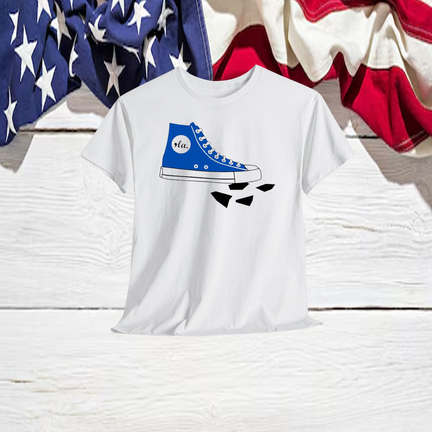 Wear Your Shoes T- shirt, Comma La, Kamala Shirt