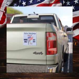 We're Not Going Back Kamala Harris Walz Vote 2024 President Election Car Magnets