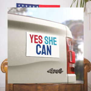 Yes She Can Bumper Magnet