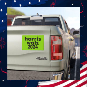 harris walz car magnet, brat style, kamala brat, Kamala Car Magnet