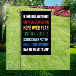 n This House We Vote Harris Garden Flag