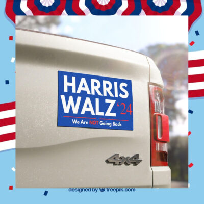 Official Harris/Walz 2024 Car Magnets