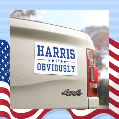 2024 Harris 47 Obviously Car Magnet
