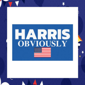2024 Harris Obviously Car Magnet