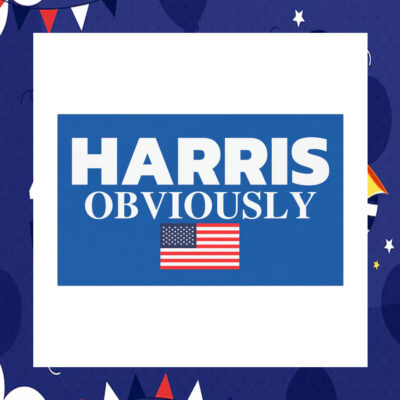 2024 Harris Obviously Car Magnet