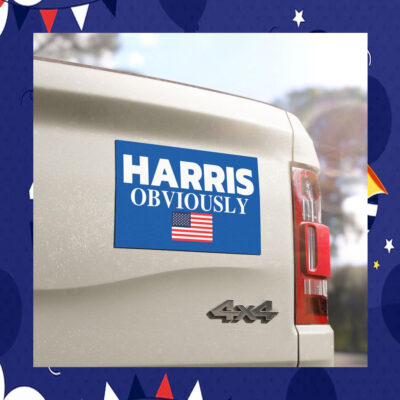 2024 Harris Obviously Car Magnet