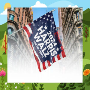 2024 Harris Walz For The People Flags