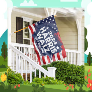 2024 Harris Walz Let's Win This Flag