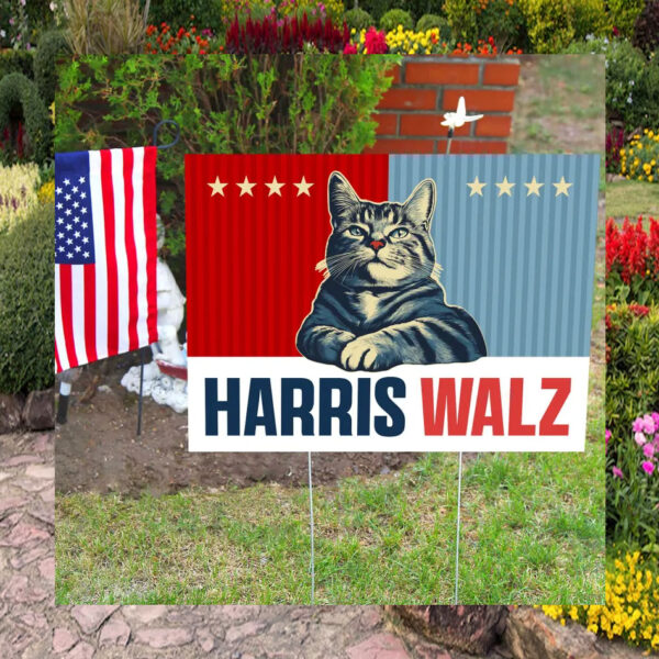2024 Harris Walz Obviously Yard Signs
