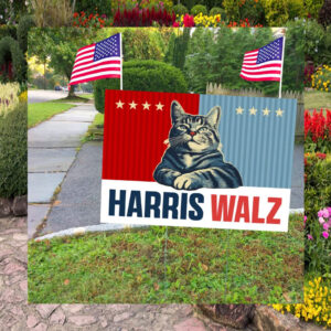 2024 Harris Walz Obviously Yard Signs