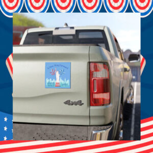 A New Way Forward Harris Walz 2024 Car Magnet