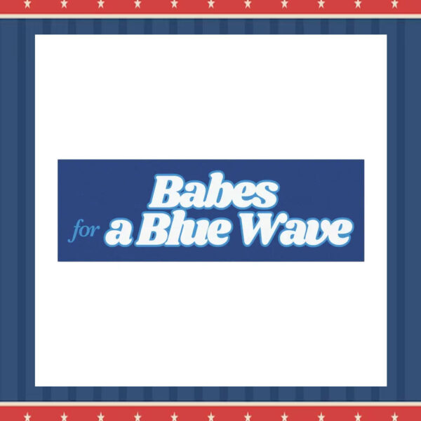 Babes for A Blue Wave Kamala Car Magnet