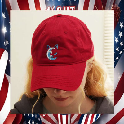 Blue Wave Cat Kamala 2024 Campaign Caps