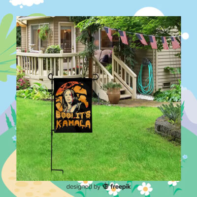 Boo It's Kamala Harris Halloween Flags